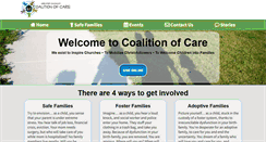 Desktop Screenshot of coalitionofcare.org